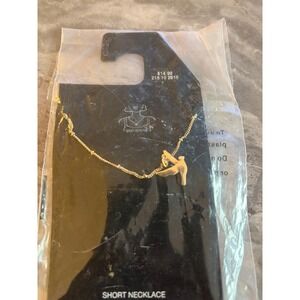 Gold Tone Bird Pendant Short Necklace Target Women New